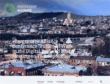 Tablet Screenshot of progressive-alliance.info